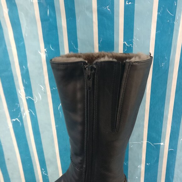 37/6us La Canadienne Mouton Tall Shearling Boot for extreme winter rated -45 deg - Picture 6 of 8